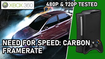 Need for Speed: Carbon  |  Xbox 360  |  Frame Rate Test