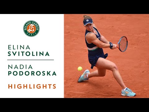 Elina Svitolina vs Nadia Podoroska - Quarterfinals Highlights I Roland-Garros 2020