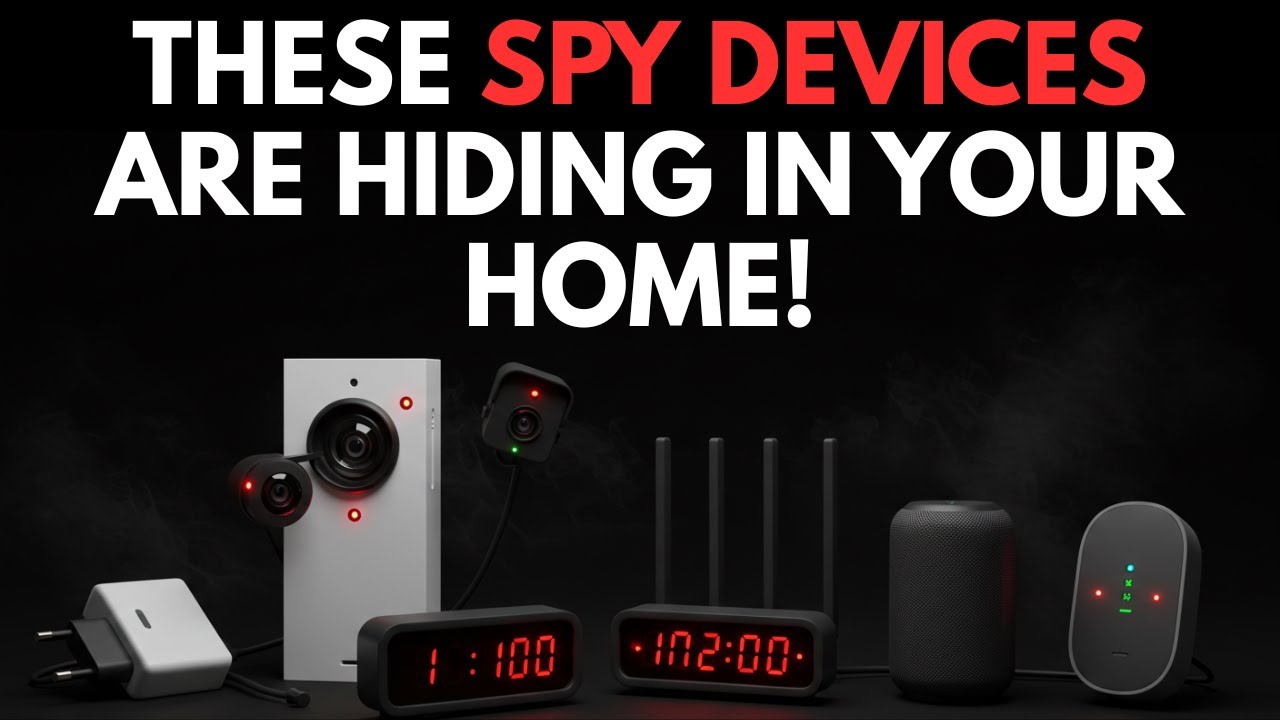 10 EVERYDAY ELECTRONICS THAT SPY ON YOU WITHOUT YOU KNOWING — PROTECT YOUR PRIVACY NOW!