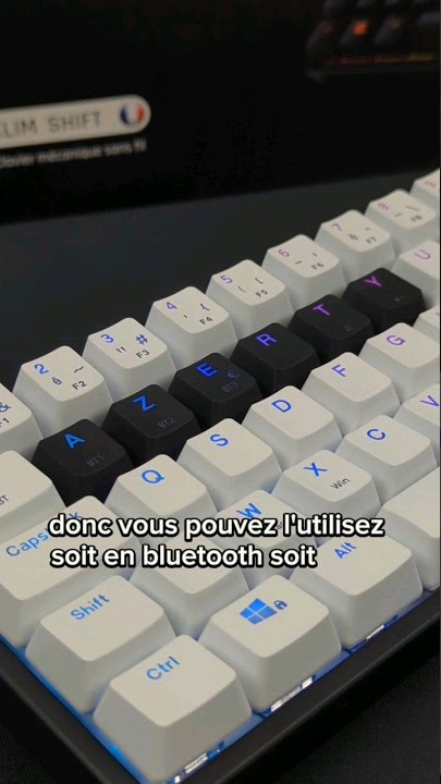 Clavier Klim Technologies KLIM Shift - Clavier Mécanique Sans Fil