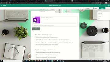 Embedding a Quiz in a Microsoft Stream Video