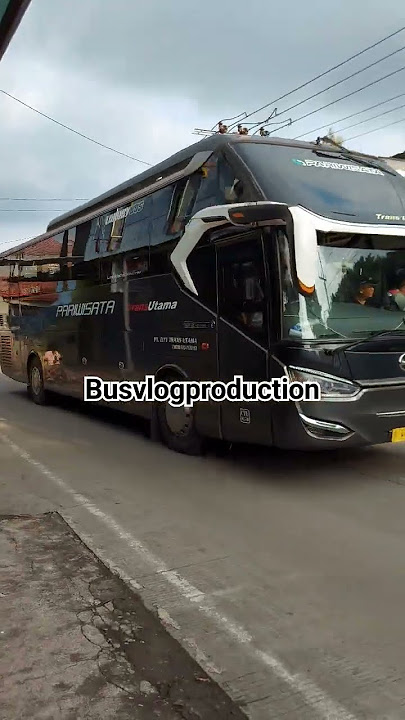 Bus City Trans Utama Trip Pariwisata | SR 2 X HD Prime