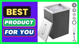 VEVOR Drop in Ice Chest 14 L x 12 W x 18 H Stainless Steel Ice Cooler Commercial Ice