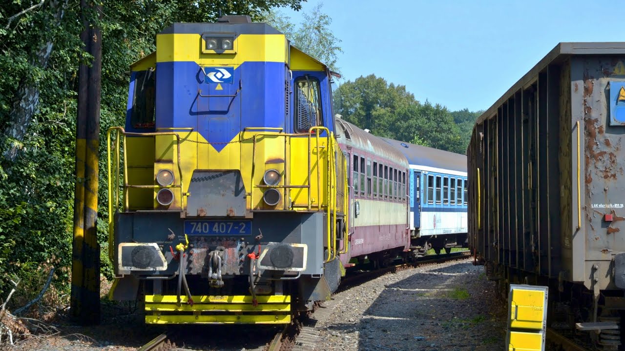 Báňské spěšné vlaky na vlečkách OKR 