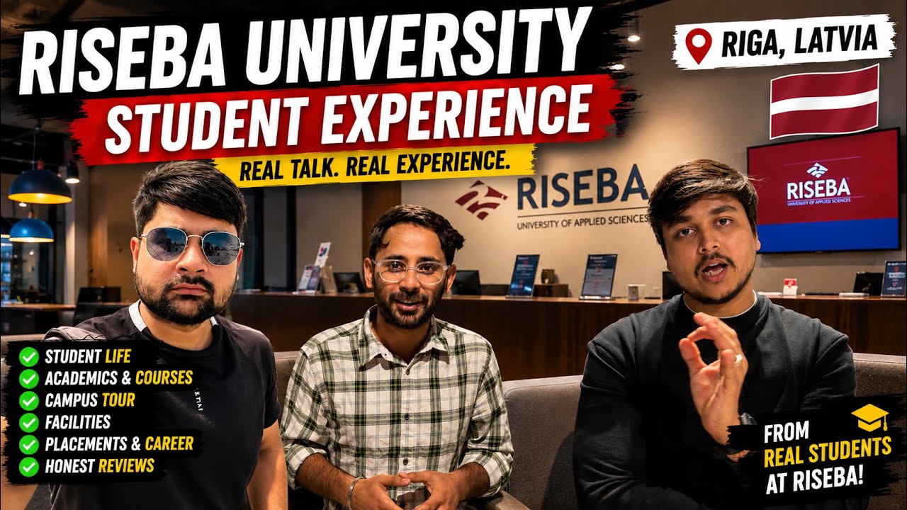 🇱🇻 RISEBA University Latvia Review | Real Student Experience in Riga 🇮🇳 ...