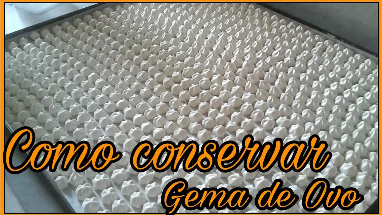 como conservar gema de ovo southwest