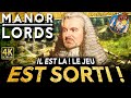 Manor lords  le jeu est sorti 