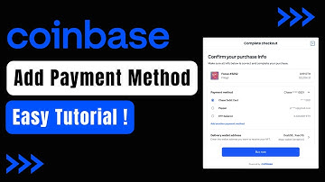 How to Add Payment Method on Coinbase !