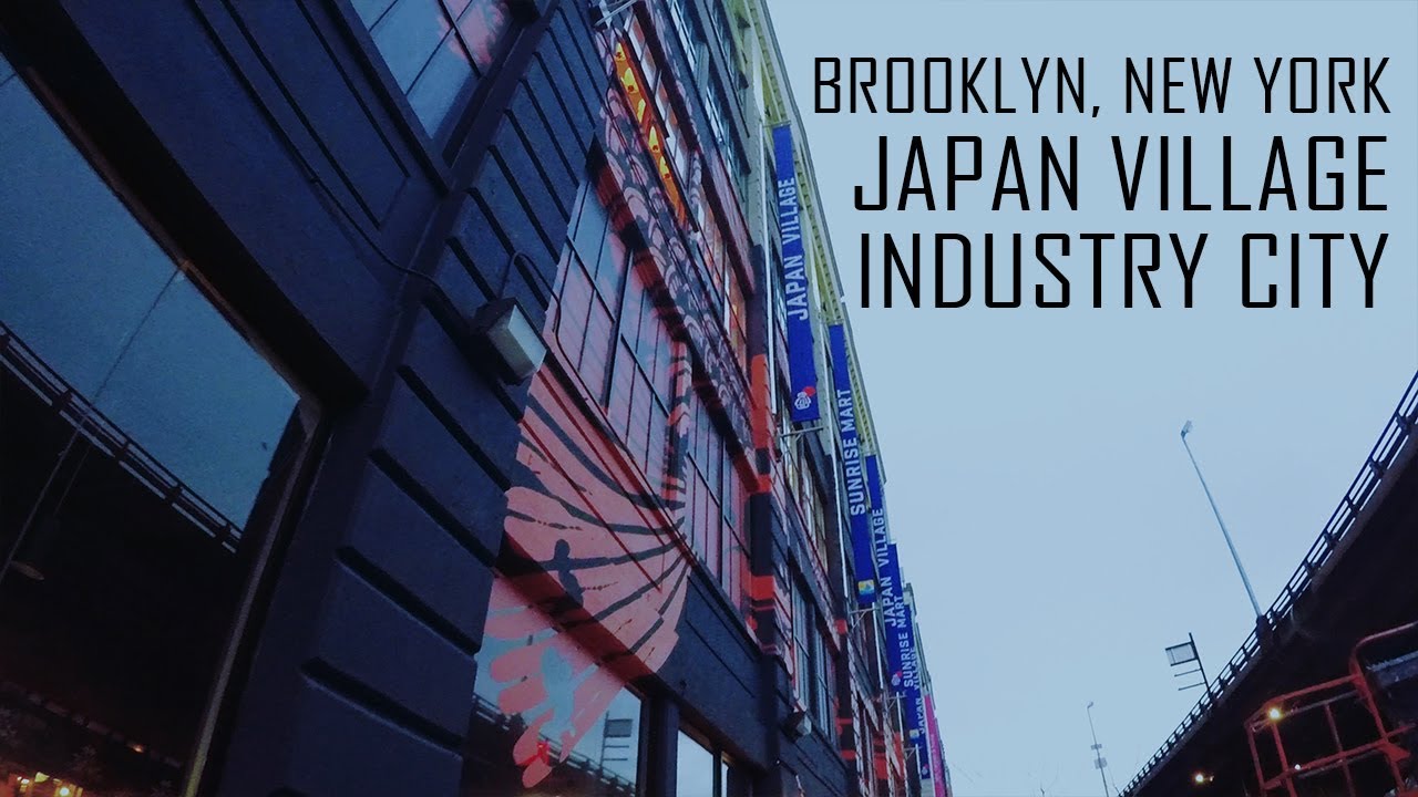 Japan Village inside Brooklyn New York Industry City YouTube