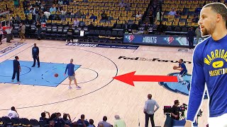 15 Straight Minutes Of  Steph Curry's Shooting Drills Before Game 2 vs Grizzlies | 2022 WCSF