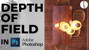 How to Create a Camera Focus Effect in Photoshop | Depth of Field | VRay for Sketchup