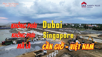  Tiến độ Vinhomes Green Paradise Cần Giờ, đang tăng tốc thi công thân tốc