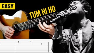 TUM HI HO (Arijit Singh/Aashiqui 2) but it's on the classical guitar | Guitar Tabs Tutorial