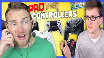 WHO BUYS A PRO CONTROLLER?! Reacting to "Pro Controllers" by Scott The Woz