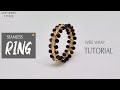 Seamless Spinel Wire Wrap Ring Tutorial| Easy Ring| DIY Ring| DIY Jewelry| How to make