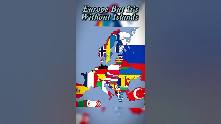 Europe but it's without islands #shorts #europe #map #island