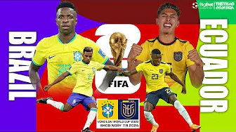 VÒNG LOẠI WORLD CUP 2026 | Brazil vs Ecuador (8h00 ngày 7/9) trực tiếp TV360 | NHẬN ĐỊNH BÓNG ĐÁ thumbnail