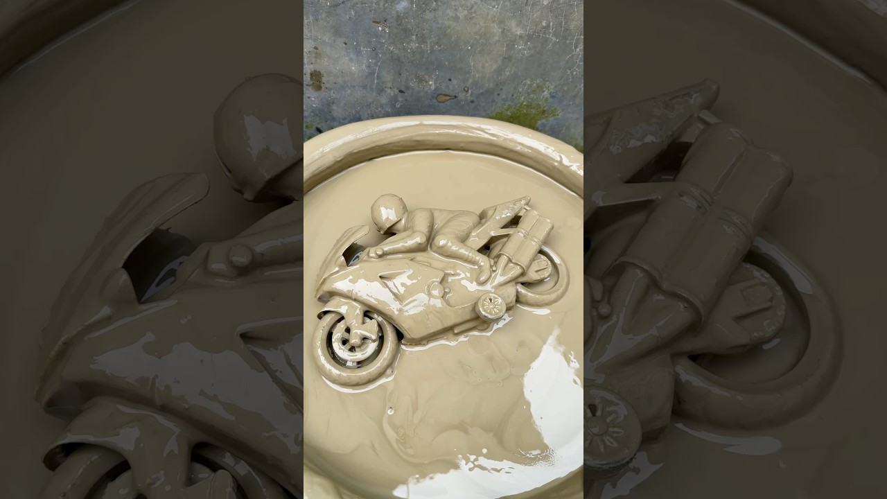 Cleaning Super Bike satisfying asmr