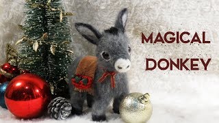 Magical Donkey | needle felting