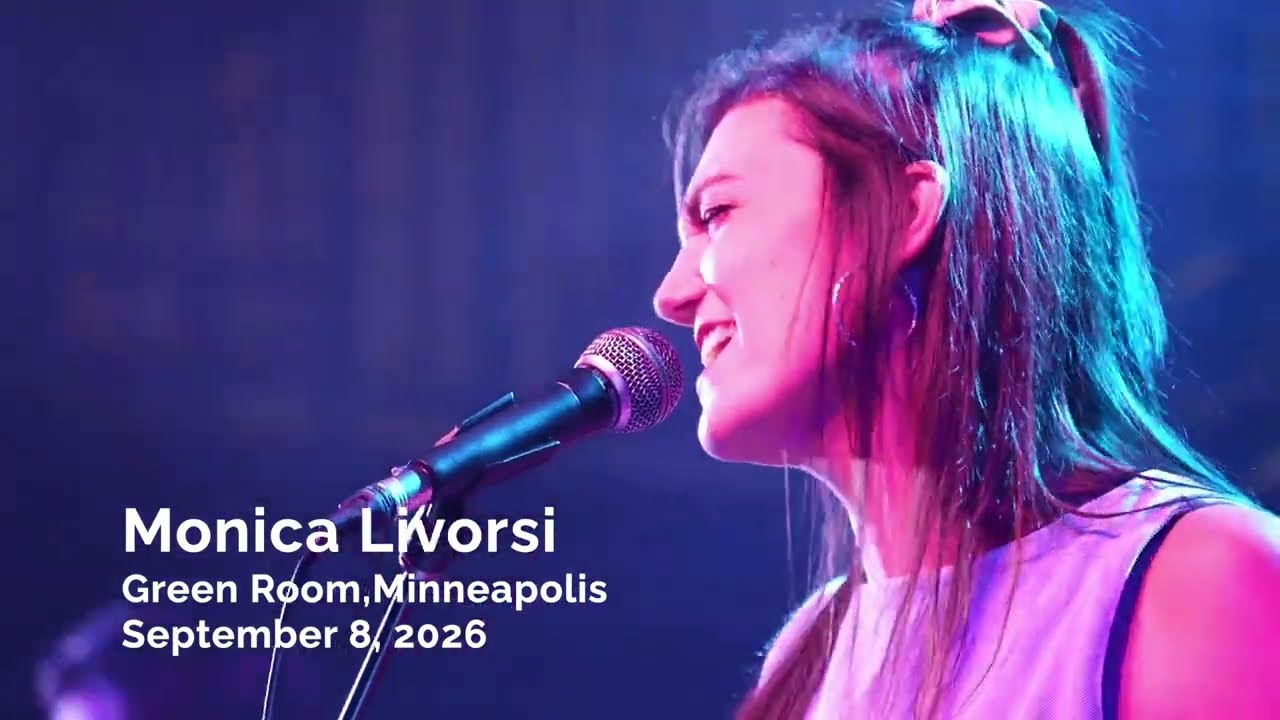 Monica Livorsi - Green Room Minneapolis, 9/8/26