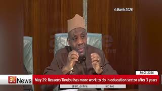 May 29 Reasons Tinubu has more work to do in education sector after 3 years