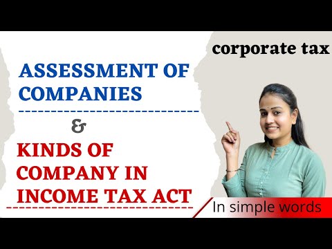 Corporate tax | Meaning of corporate tax in Hindi | Kinds of company in income tax act | m.com |