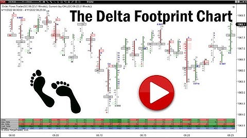 Trading The Order Flow Delta Footprint Chart With Orderflows Trader 5 For NinjaTrader