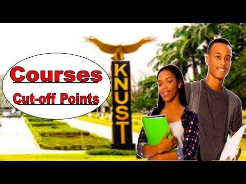KNUST Courses and Cut Off Points