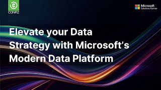Live Webinar Elevate your Data Strategy with Microsoft's Modern Data Platform