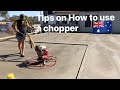 How to finish concrete with a copter