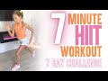 7 Minute Full Body Workout at Home | Calorie Burning Workout | 7 Day Challenge (no equipment)