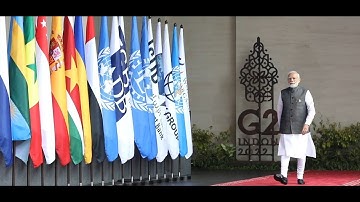 The Green City of Gandhinagar welcomes G20 delegates to the B20 Inception Meeting.