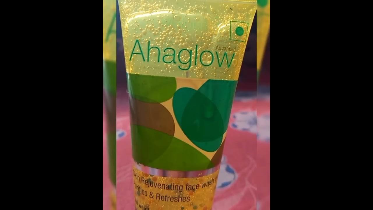  Ahaglow..face wash full .review . in . bangla . uses... YouTube