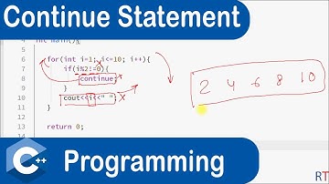 #31 continue Statement in C++