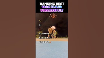 Ranking Best Task Failed Successfully🧐
