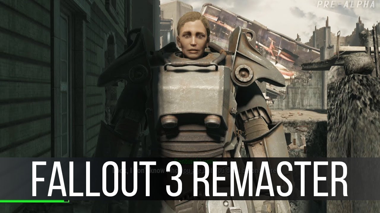 Fallout 3 Remaster Should Be A Remake 