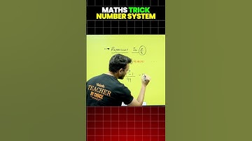Easy Trick To Solve Number System in 30 Seconds ⏱️⌛🔥🔥 #numbersystem #class9maths