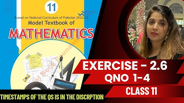 NBF maths Exercise 2.6 class 11 | class 11 Ex 2.6 nbf maths | EX 2.6  class 11| class 11 Ex 2.6