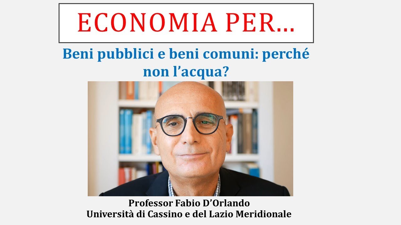 Beni Pubblici e Acqua