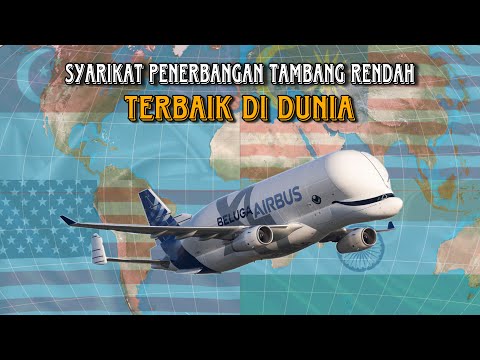 Video: Syarikat Penerbangan Terbesar di Dunia mengikut Kiraan Penumpang