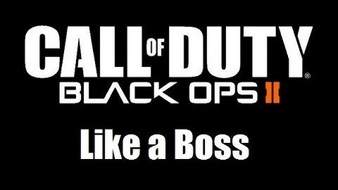 Black Ops 2 - Like a Boss