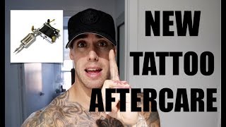 How To Take Care Of A New Tattoo Tattoo Aftercare Steps