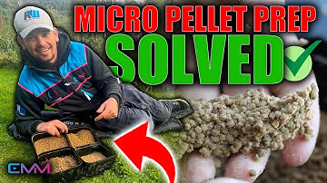 How to prep micro pellets for the method and pole