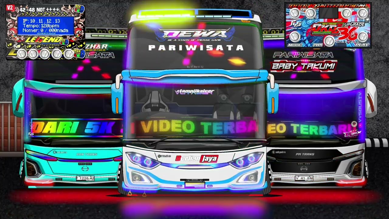 Telolet bus BASURI Bunga 36 not full bass HORG 