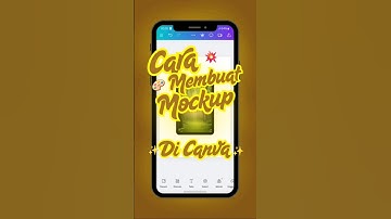 Cara Membuat Mockup Di Canva ‼️ Mudah Banget 🙀 #canva