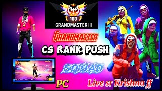 Live cs rank push with subscribers and craftland custom room 2 vs 2 #grandmaster #freefiremax