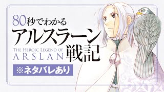 【小野賢章さんナレーション】『アルスラーン戦記』のあらすじを80秒でおさらい‼