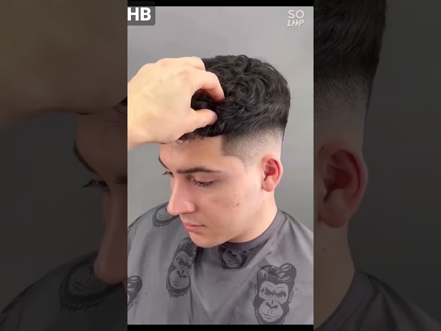 LONG MID FADE HAIR CUT FOR CUTTING! ‼️#shorts #video #viral