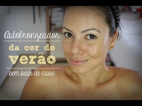 Vídeo: Autobronzeador Para Corpo E Rosto - Avaliações, Fundos