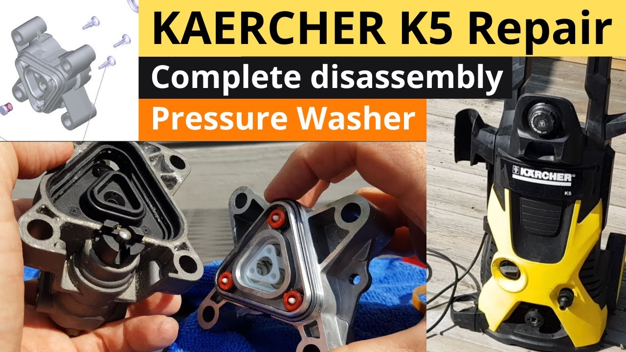 How to FIX a KÄRCHER K5 Pressure Washer #kaercher 